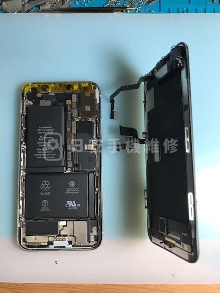 iPhone X 拆除老舊螢幕
