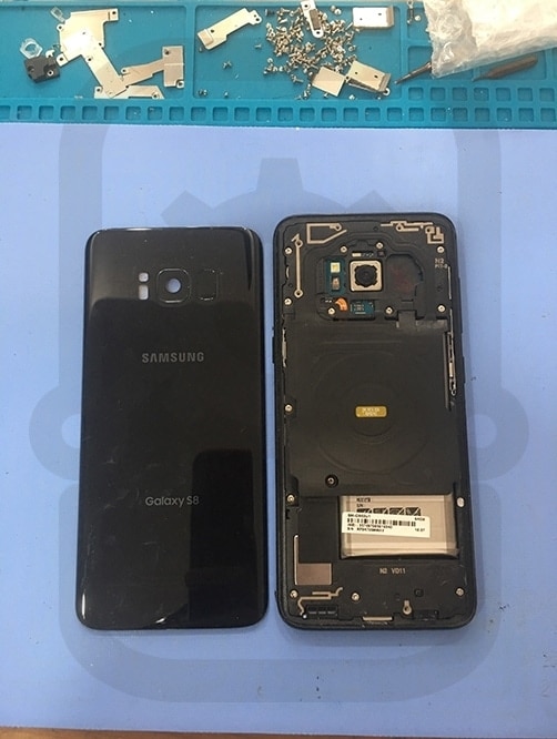 Samsung S8 拆除背蓋