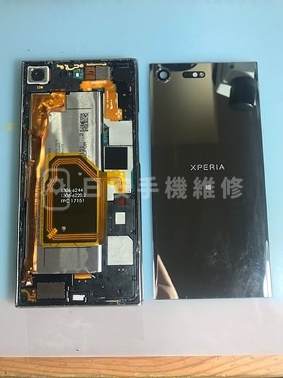 Sony Xperia XZ Premium 拆除後背蓋