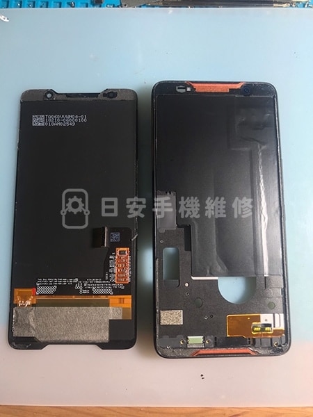 Asus 華碩 Zenfone ROG Phone ZS600KL 移除老舊損毀螢幕