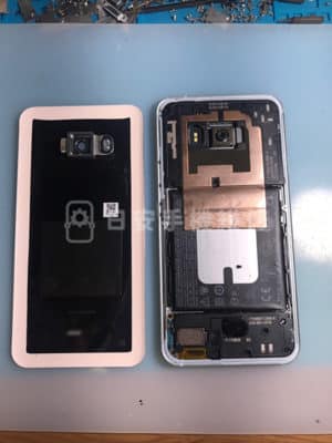 HTC U11 螢幕維修 清除殘膠