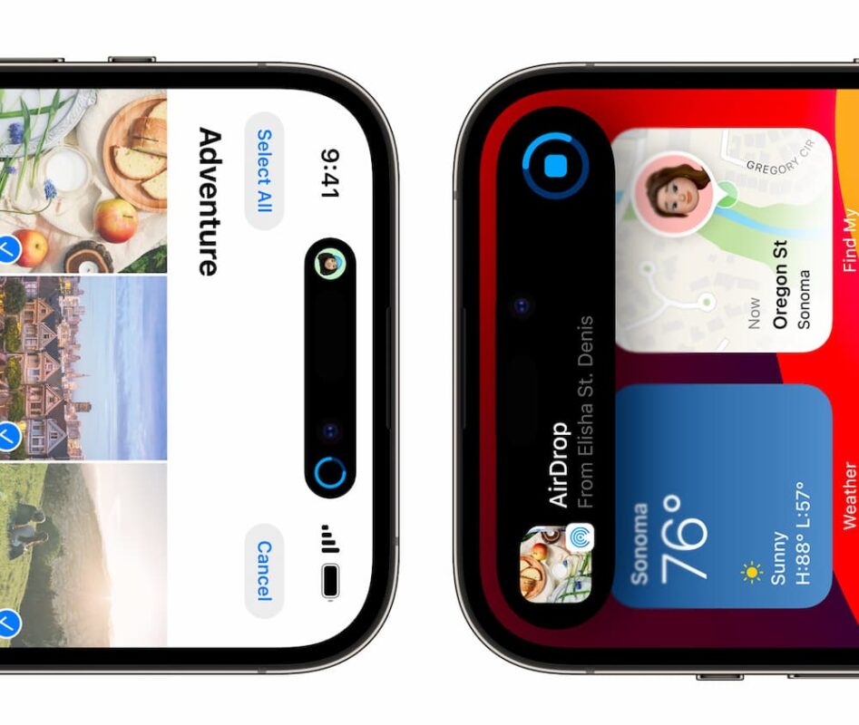 只要將兩台 iPhone 放在一起就能立即透過 AirDrop 分享檔案