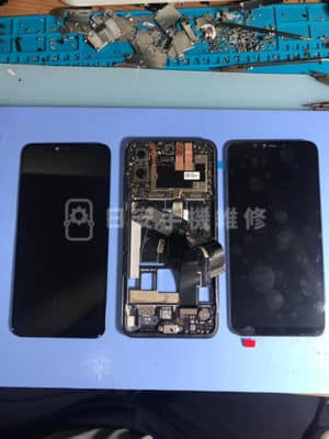 小米8pro拆除老舊螢幕