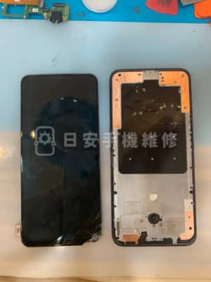 OPPO Reno 2z 拆除已破損老舊螢幕