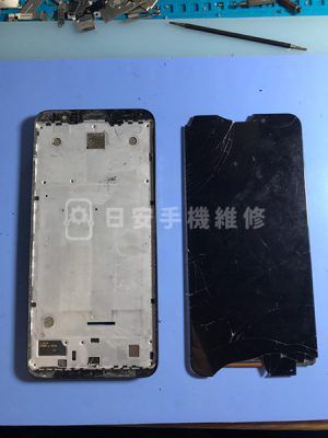 小米 紅米 5 Plus 拆除壞掉螢幕