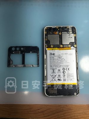 zenfone 4 ze554kl 螢幕維修 - 拆除保護蓋
